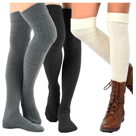 womens over the knee socks